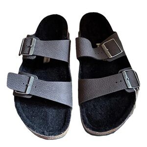 BIRKENSTOCK Men's Black Sandals
